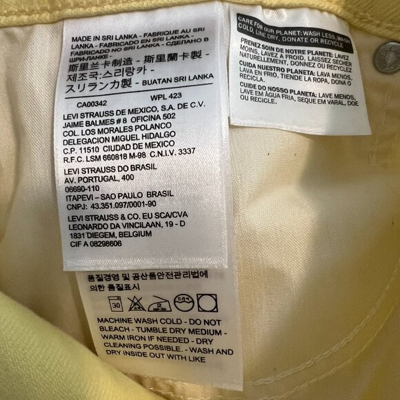 Levi's 721 High Rise Ankle Skinny Jeans - Sz 16\33 (NWT) - Picture 7 of 8